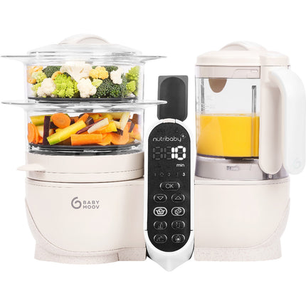 Mixeur Cuiseur Bébé BABYMOOV Nutribaby + Opal Green