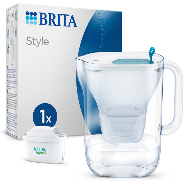 Carafe filtrante BRITA style bleu