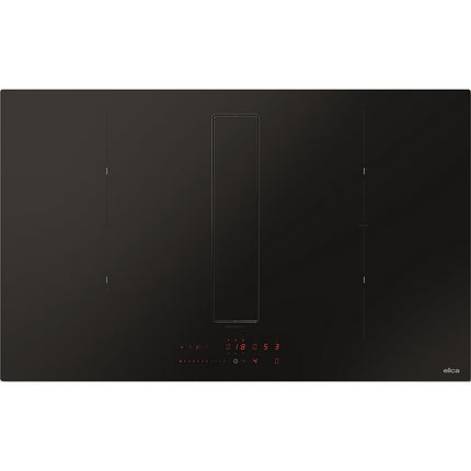 Plaque induction aspirante ELICA FIT PRO 83 RAW noir mat anti rayures