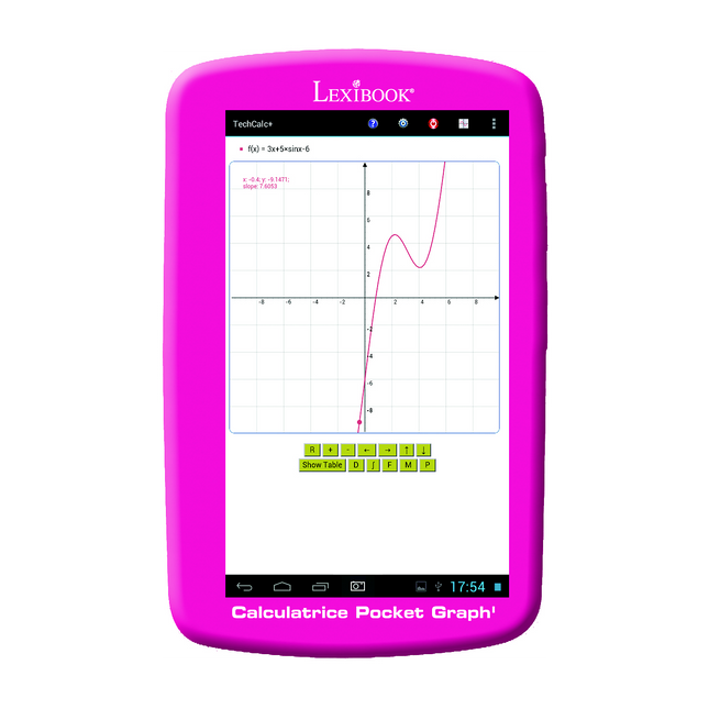 Calculatrice graphique LEXIBOOK GC143FR ROSE