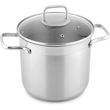 Faitout ESSENTIELB 20 inox avec couvercle