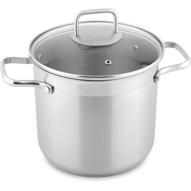 Faitout ESSENTIELB 20 inox avec couvercle