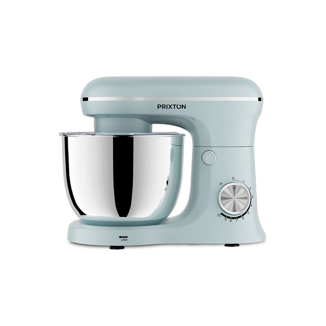 Robot pâtissier PRIXTON KR250 1500 W, 10 Vitesses, 5 L, Bleu