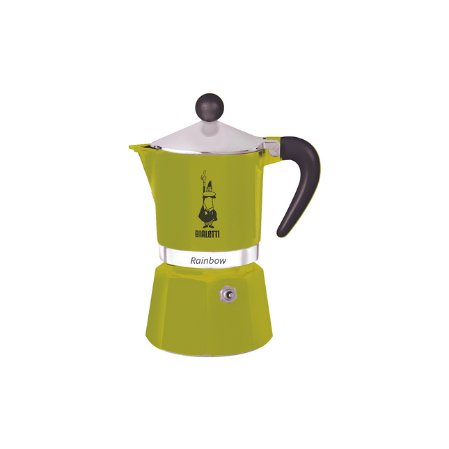 Cafetière italienne BIALETTI Rainbow 6 tasses green