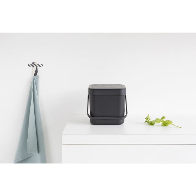 Seau à compost BRABANTIA Waste Bin Sort & Go 6L