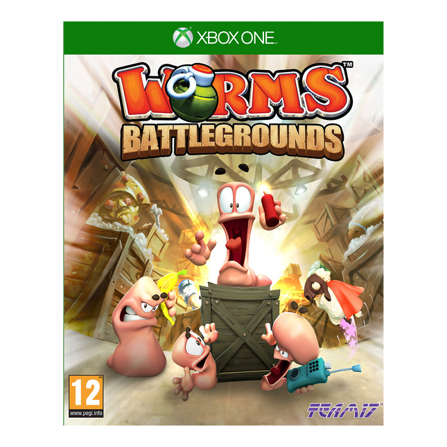 Jeu Xbox NAMCO Worms Battlegrounds