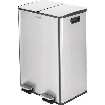 Poubelle de cuisine tri sélectif MIOGO 60L