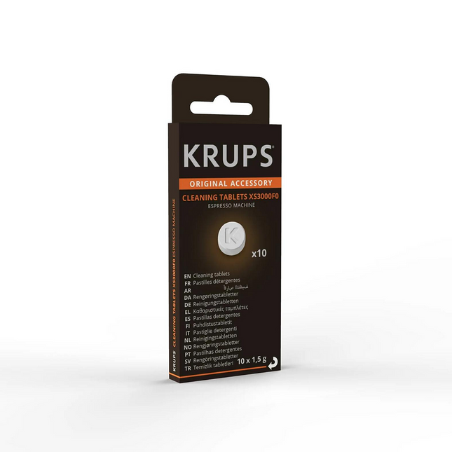 Pastille KRUPS x10 pastilles de nettoyage machine café