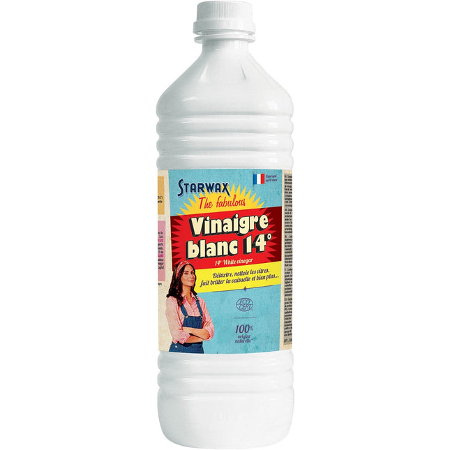 Nettoyant multi usages STARWAX Vinaigre blanc 14° 1L