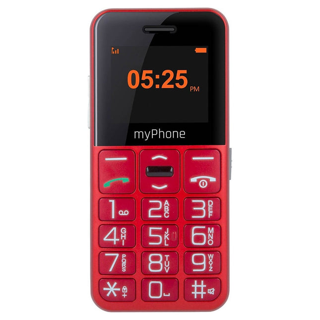 Téléphone portable MYPHONE Halo Easy Senior Bouton SOS Rouge