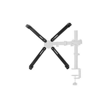 Support ordinateur portable NEDIS pour Moniteur 13 à 27 pouces VESA