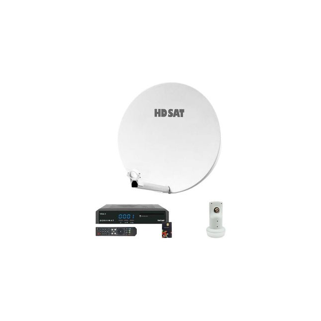 Antenne parabolique HDSAT Pack Hdsat Parabole Satellite Fibre Comp