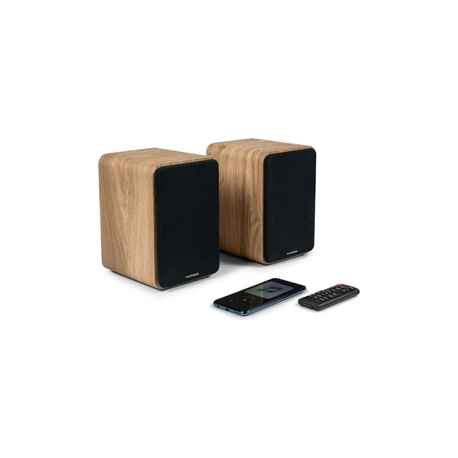 Enceinte bibliothèque THOMSON 100W Musicaux - Marron