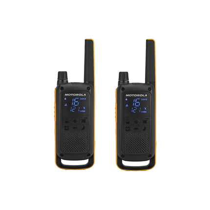 Talkie walkie MOTOROLA T82 Extreme Twin Noir/Jaune