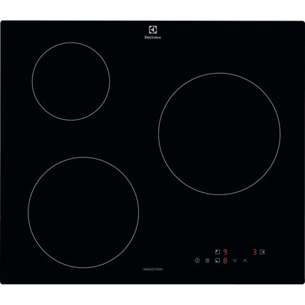 Plaque induction ELECTROLUX EIB60320CK - 3 foyers Noir 60cm