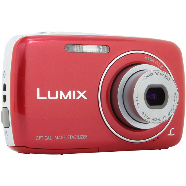 Appareil photo Compact PANASONIC Pack S3 Rouge (+étui) Reconditionné