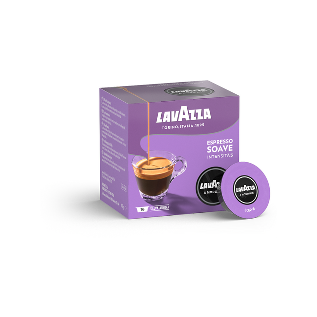 Capsules LAVAZZA A MODO MIO SOAVEMENTE X16