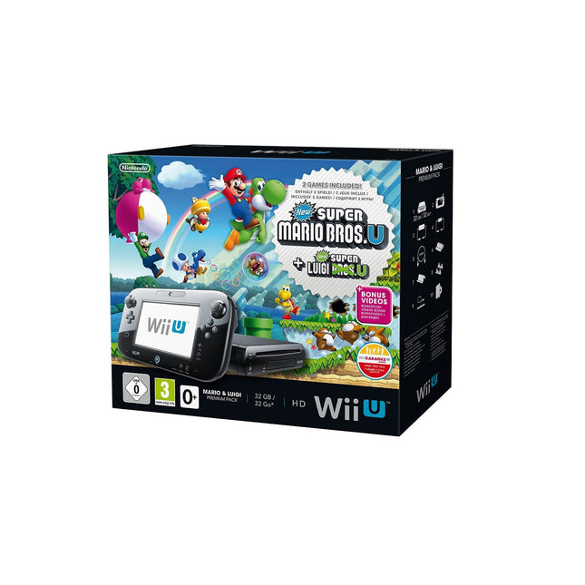 Console Wii U NINTENDO Wii U 32Go New Super Mario U + Luigi U Reconditionné