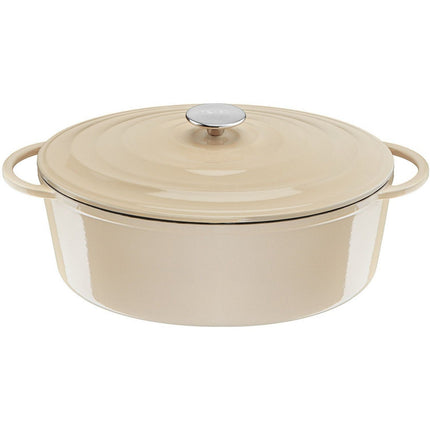 Cocotte TEFAL Fonte LOV faitout 34cm beige
