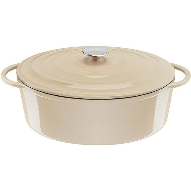 Cocotte TEFAL Fonte LOV faitout 34cm beige