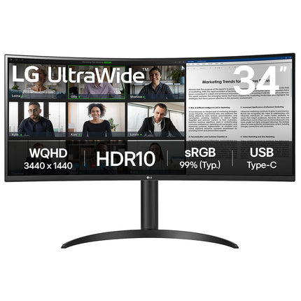 Ecran PC LG UltraWide 34WR50QK-B 34'' VA