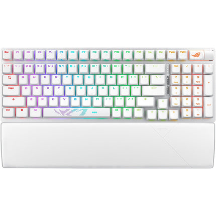 Clavier gamer sans fil ASUS ROG Strix Scope II 96 Wireless Blanc