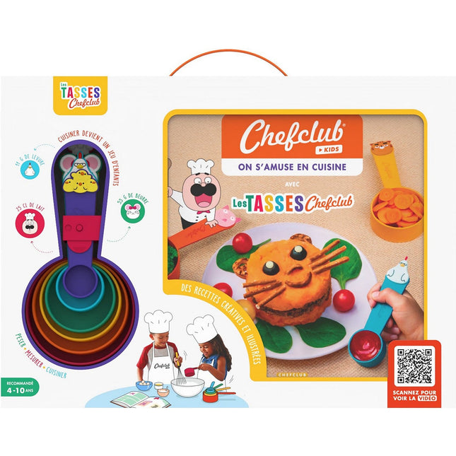 Coffret cuisine CHEFCLUB On s'amuse en cuisine avec Les Tasses