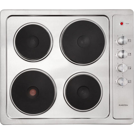 Plaque électrique KLARSTEIN Appetito 4 zones 6 niveaux 5500 W inox