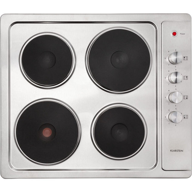 Plaque électrique KLARSTEIN Appetito 4 zones 6 niveaux 5500 W inox