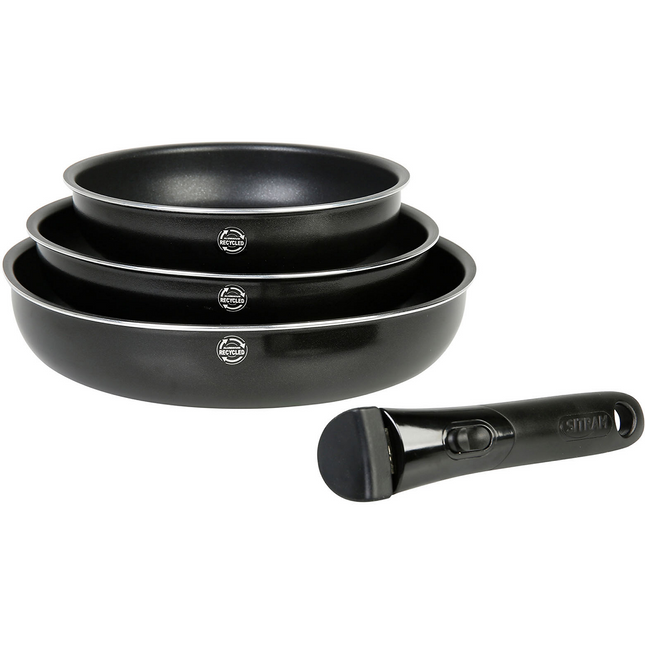 Batterie de cuisine SITRAM lot de 3 diam 20 - 24 - 28 cm