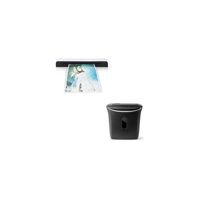 Plastifieuse NEDIS Pack Machine à Plastifier + Destructeur
