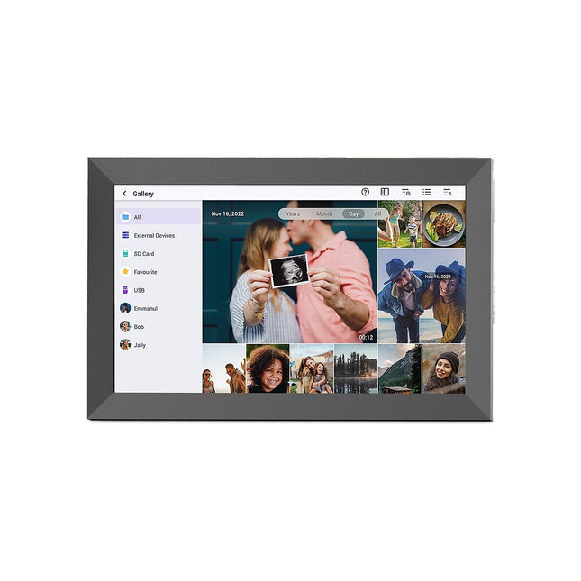Cadre photo connecté PRIXTON Prado XL avec WiFi, Écran Tactile 15,6”