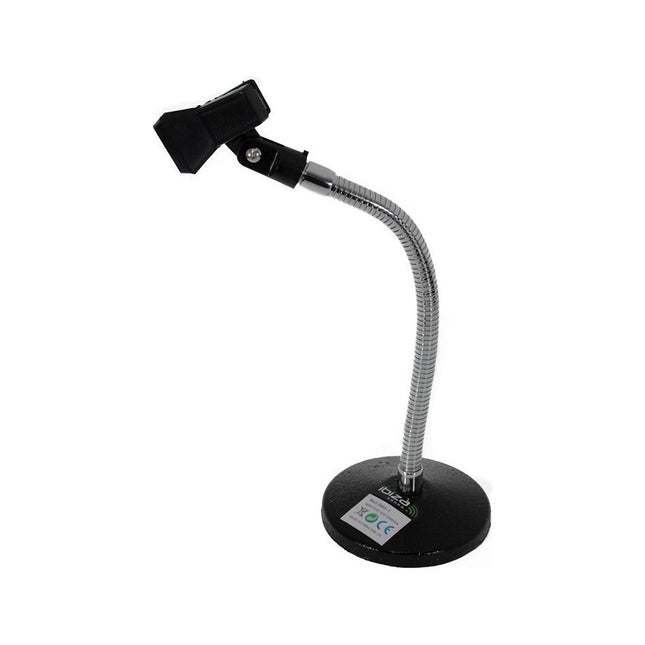 Micro IBIZA Pieds de table pour micro avec pince IBI