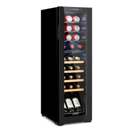 Cave à vin de service KLARSTEIN Bovella 27 Duo+ 74L 27 bouteilles