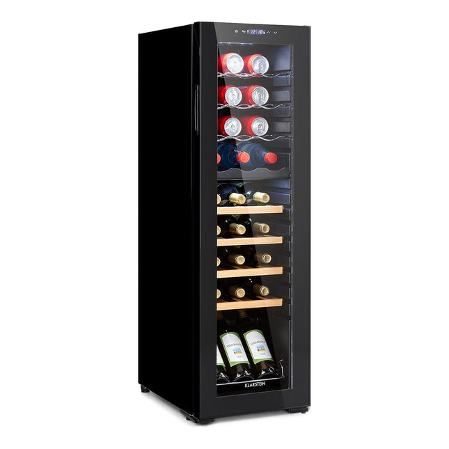 Cave à vin de service KLARSTEIN Bovella 27 Duo+ 74L 27 bouteilles