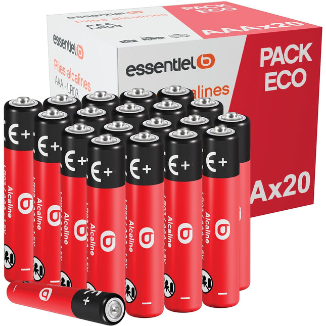 Pile ESSENTIELB LR03 AAA POWERPLUS x20
