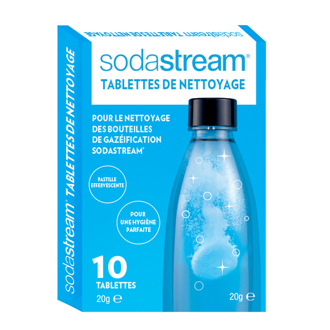 Pastilles SODASTREAM Tablette de nettoyage x 10