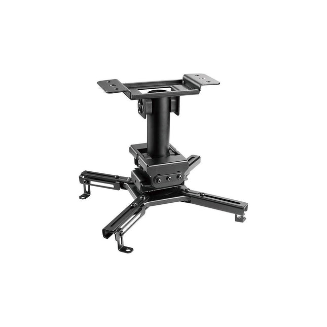 Support vidéoprojecteur KIMEX plafond, hauteur 25 cm, noir