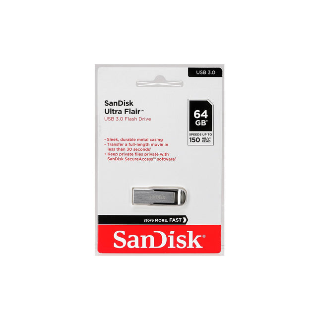 Clé USB SANDISK ULTRA FLAIR 64GB