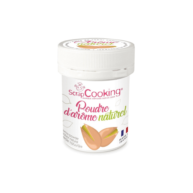 Arôme naturel SCRAPCOOKING opoudre d arome naturel pistache 15