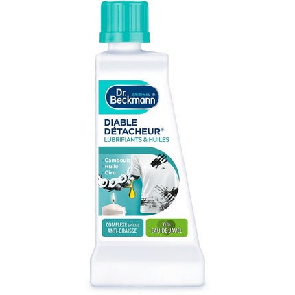 Détachant textile DR BECKMANN Diable Détacheur - Lubrifiants & Huiles 50ml