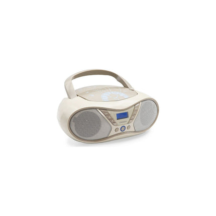 Radio CD MOOOV Lecteur CD Soft Grey avec radio FM et po