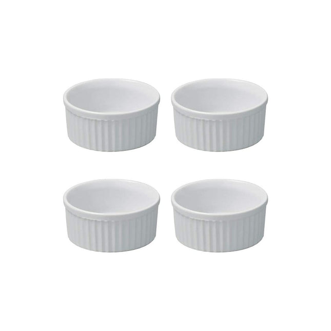 Plat au four HOBBYTECH Lot de 4 Petits Ramequins 9cm x 4,5cm