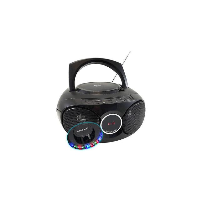 Lecteur CD INOVALLEY R204 CD MP3 Bluetooth USB FM Noir