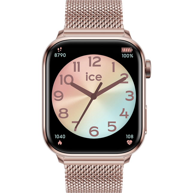 Montre connectée ICEWATCH Ice Smart 2.0 Rose Gold Brac Mill 1.96