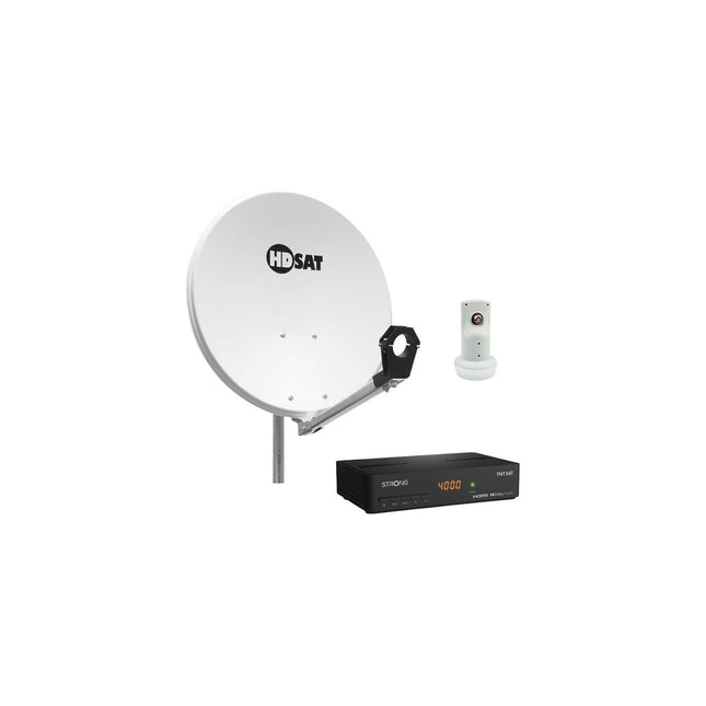 Antenne parabolique HDSAT Pack Hdsat Parabole Satellite Acier 60cm