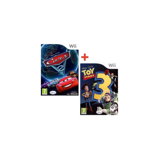 Jeu Wii DISNEY Coffret Cars 2 + Toy Story 3 Reconditionné