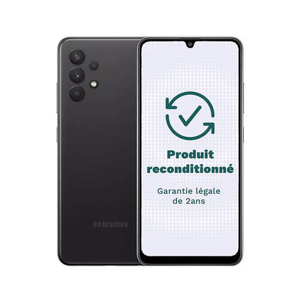 Smartphone SAMSUNG Galaxy A32 5G Noir 128Go Excellent État - Reconditionné