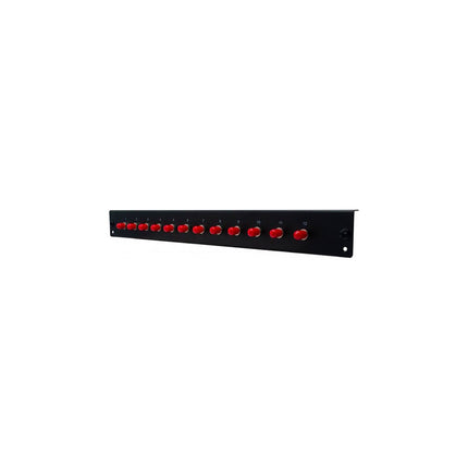 Accessoire rack KOMELEC Face avant fibre 12 ST MM tiroir optique