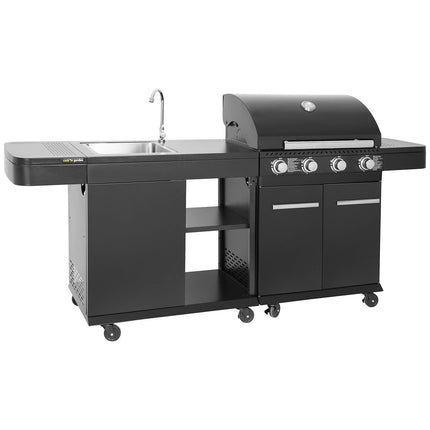 Barbecue gaz COOK'IN GARDEN Cuisine extérieure modulable FYRA - 4 br